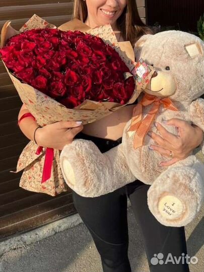 51 роза 101 роза. Живые розы. Букеты цветы шары