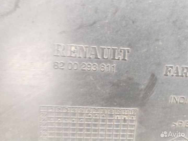 Обшивка крышки багажника Renault Clio 2005 2012