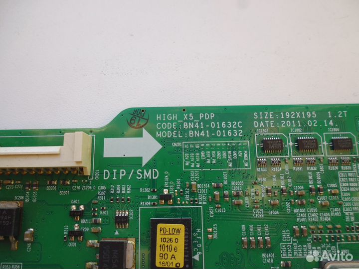 Майн BN41-01632C от Samsung PS43D451A3W