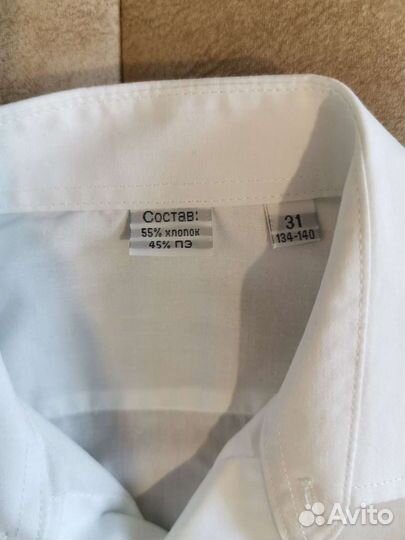 Рубашка р-р 31, рост 134-140