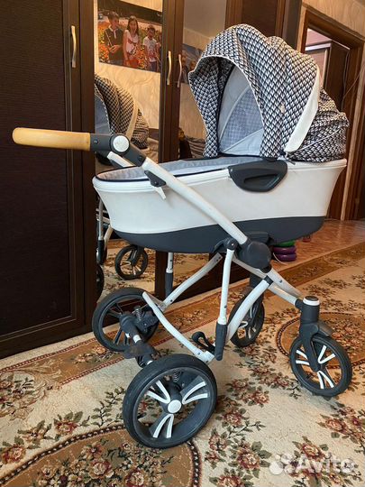 Коляска 2 в 1 bebetto bresco