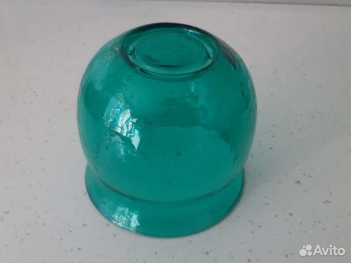 Кашпо Икеа IKEA ваза икеа стекло бирюзовая