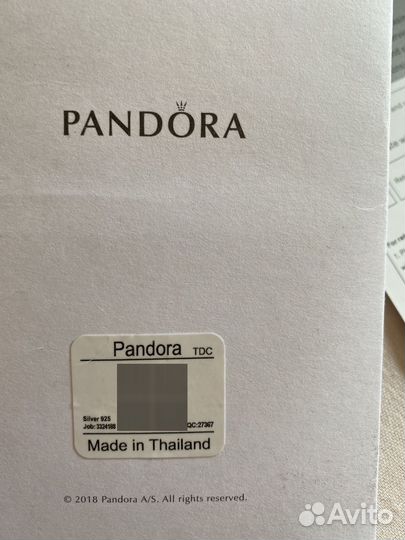 Серьги Pandora