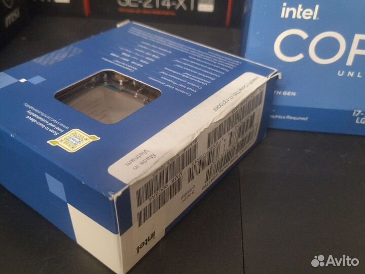 Intel core i7 13700kf box не вскрывался