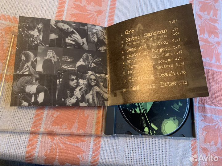 Metallica - live AT woodstock 94 bootleg vintage