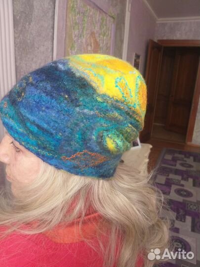 Шапка бини и платок бактус