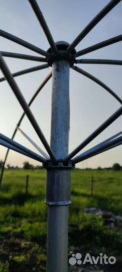 Зонт садовый для дачи бу