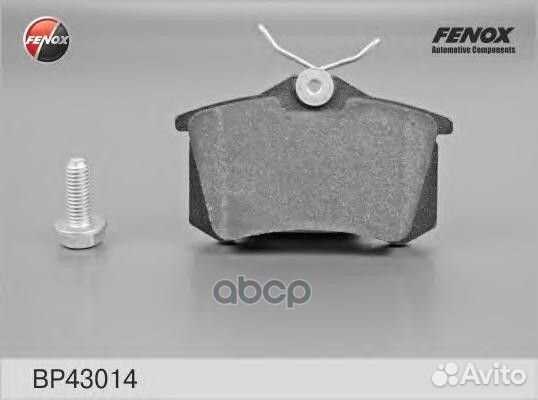 Колодки тормозные дисковые BP43014 fenox