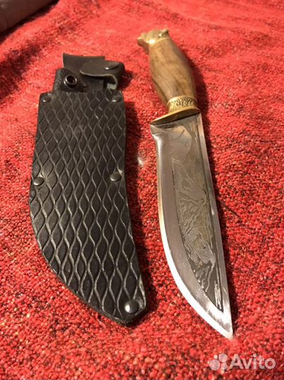 Нож охотничий ручной работы