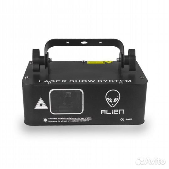 Лазер для дискотек alien 500mw RGB