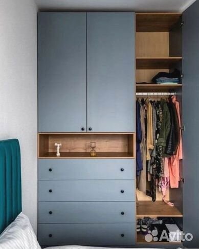 Распашной шкаф под ключ