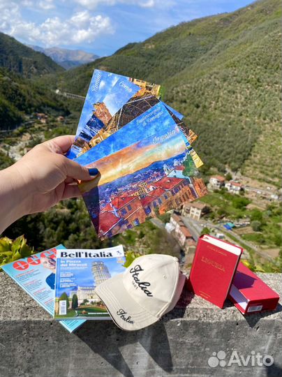 Открытки авторские Италия