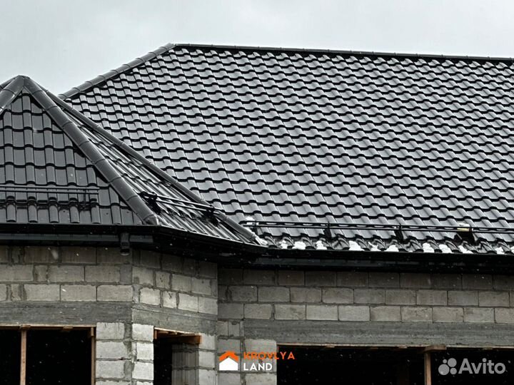Металлочерепица крыша кровля