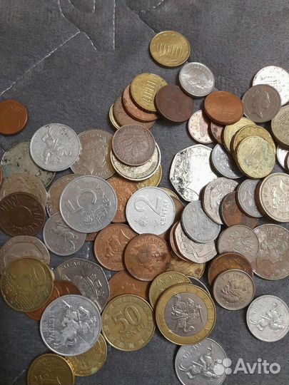 Монеты европы