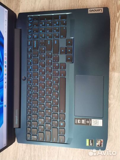 Игровой lenovo ryzen 5 4600h/16gb/gtx