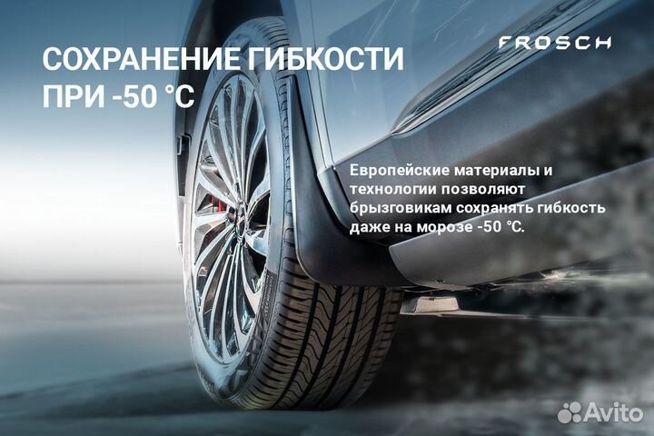 Брызговики передние для changan Lamore 2023 - 2 шт