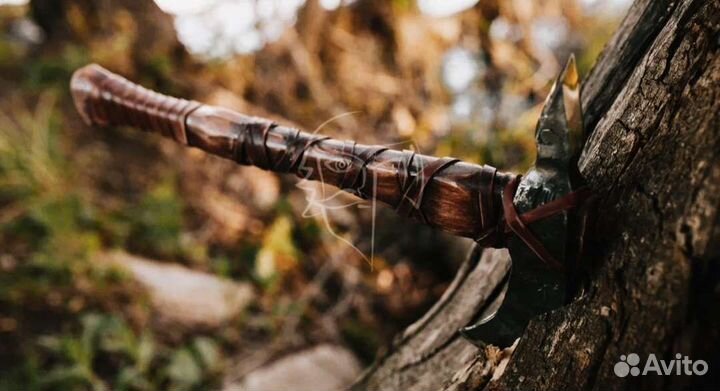 Кованый топор ручной работы Черокки-2
