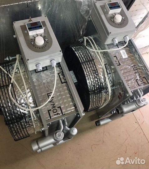 Тепловентилятор водяной 2500м3/ч до 28 кВт