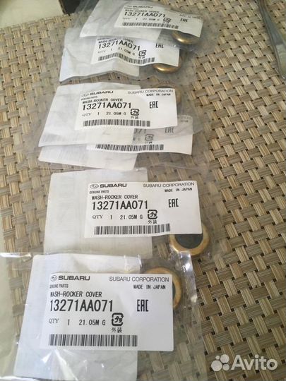 Уплотнительное кольцо клапанной крышки Subaru