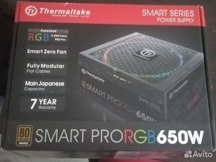 Thermaltake smart pro RGB 650w