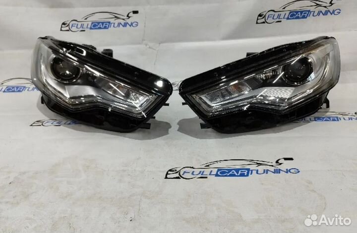 Audi a6 c7 a6c7 фара левая правая дорест в сборе