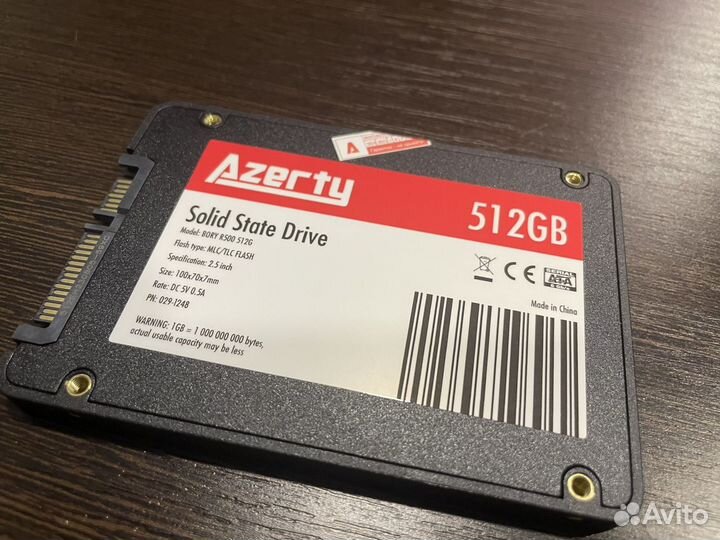 Ssd SATA 512gb