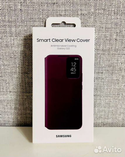 Чехол Smart Clear View Cover на Samsung S22