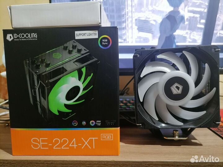 ID cooling SE 224 XT кулер для процессора