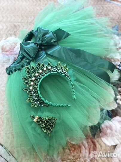 Юбка ту-ту костюм Ёлочка (новая) очень красивая