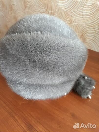 Шапка норковая женская