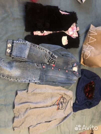 Детская одежда для девочек пакетом