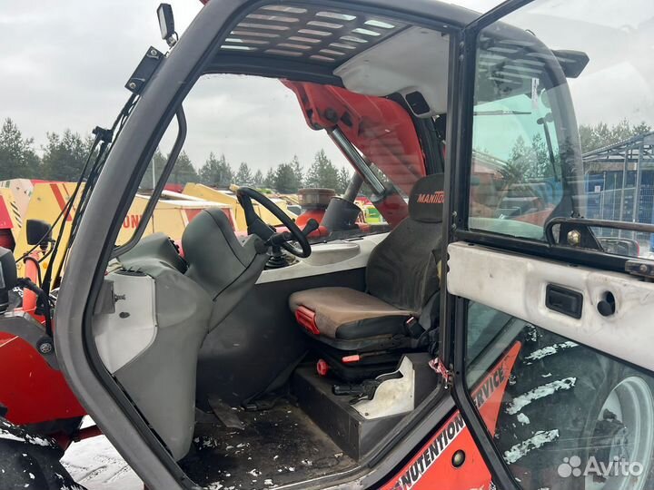 Телескопический погрузчик Manitou MLT 633-120, 2001