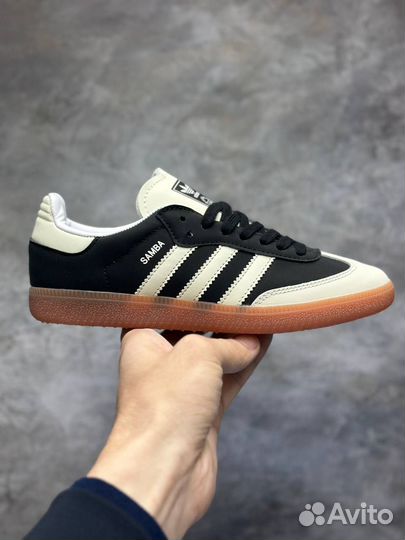Кеды женские adidas samba чёрный