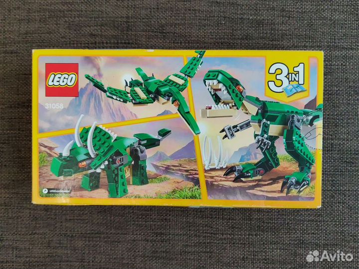 Набор Лего Lego Creator 3 в 1 Динозавр