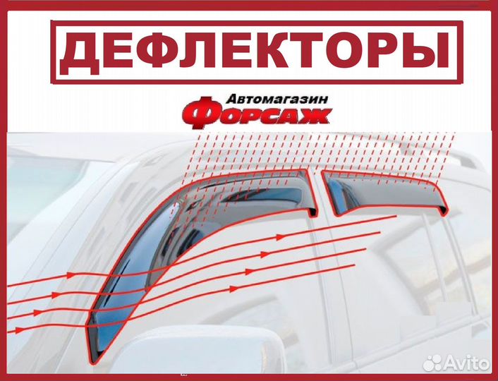 Дефлекторы окон ваз