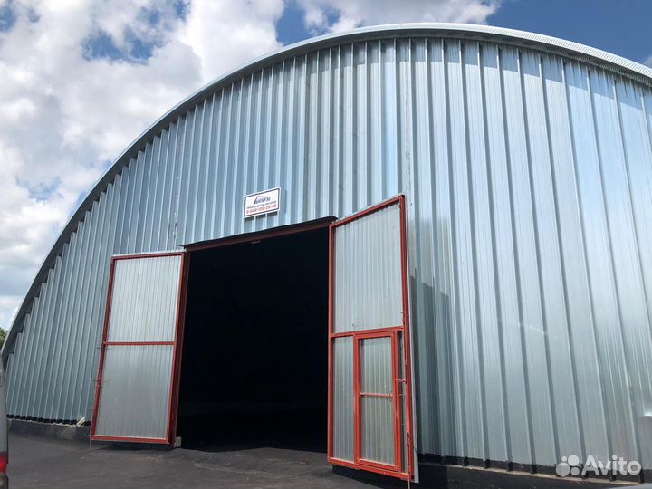 Монтаж Арочных Ангаров