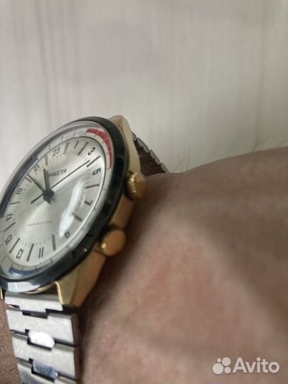 Часы мужские механические «Вахтовые» 24 часа СССР