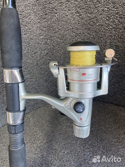 Комплект спиннинг и катушка