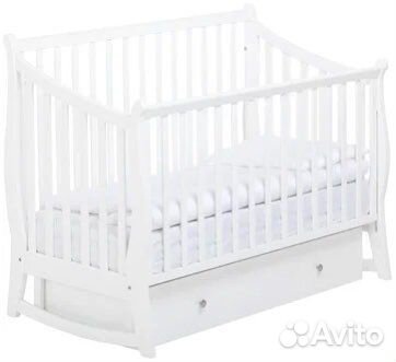 Кроватка Papaloni Maggy белая