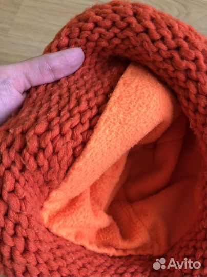 Комплект шапка и шарф женский