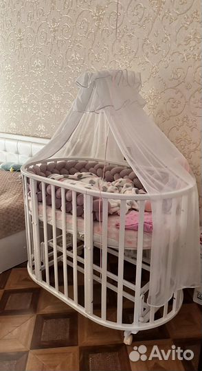 Балдахин в детскую кроватку