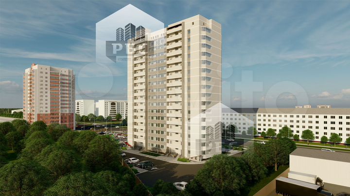 Квартира-студия, 28,8 м², 10/16 эт.