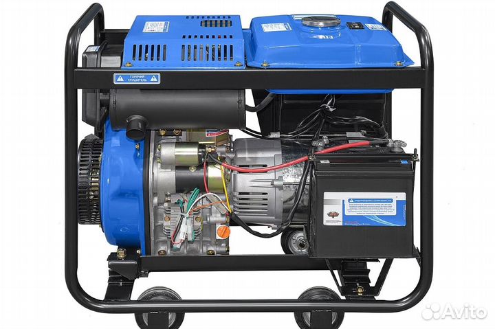 Дизельный генератор 6 кВт 3х фазный