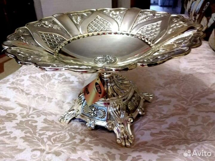 Ваза мельхеор