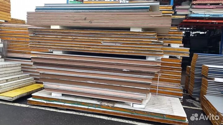 Сэндвич панели бу. Склад