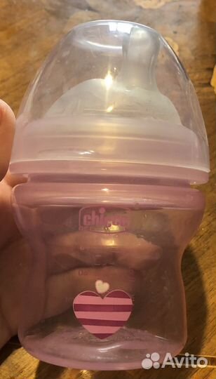 Бутылочка chicco+ соска