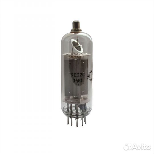 1 шт Радиолампа демпферный диод 6Д22С
