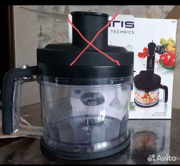 Блендер Polaris PHB 1034L cube на запчасти