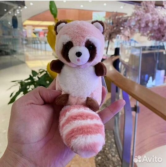 Брелок енот мягкий