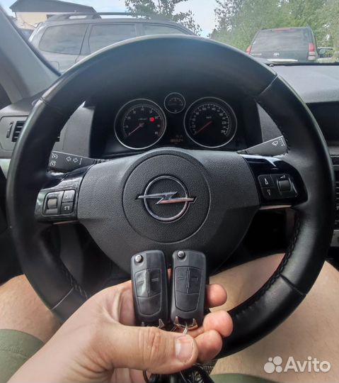 Ключ Opel Astra H, Corsa D, Zafira B, с привязкой
